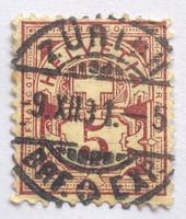 Ziffermuster  mit Vollstempel
