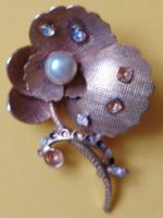 Vintage-Brosche in Form einer Blume ca. 12 gr. Schmuck