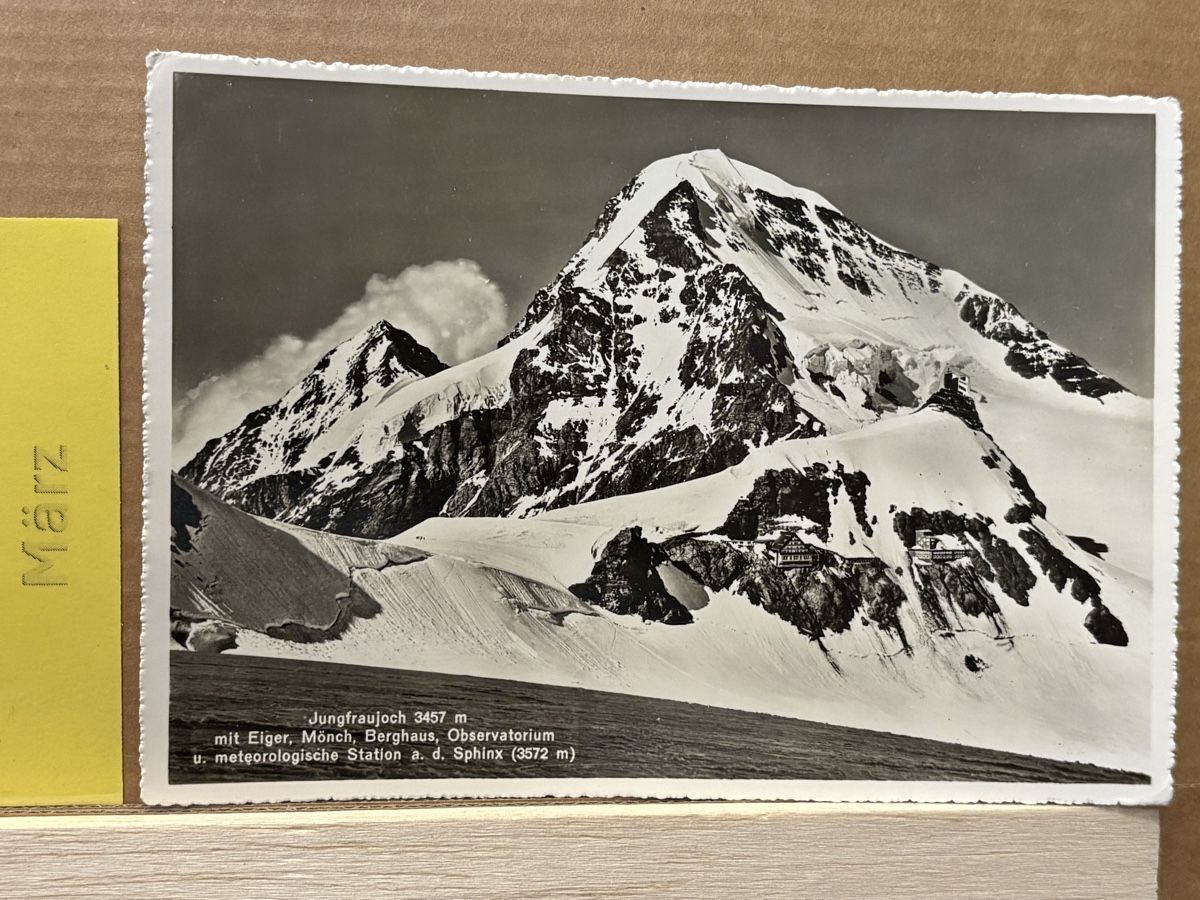 Cartes postales: AK von Eiger Mönch Bergpanorama – D'occasion à Rümlang par Kartenpost1