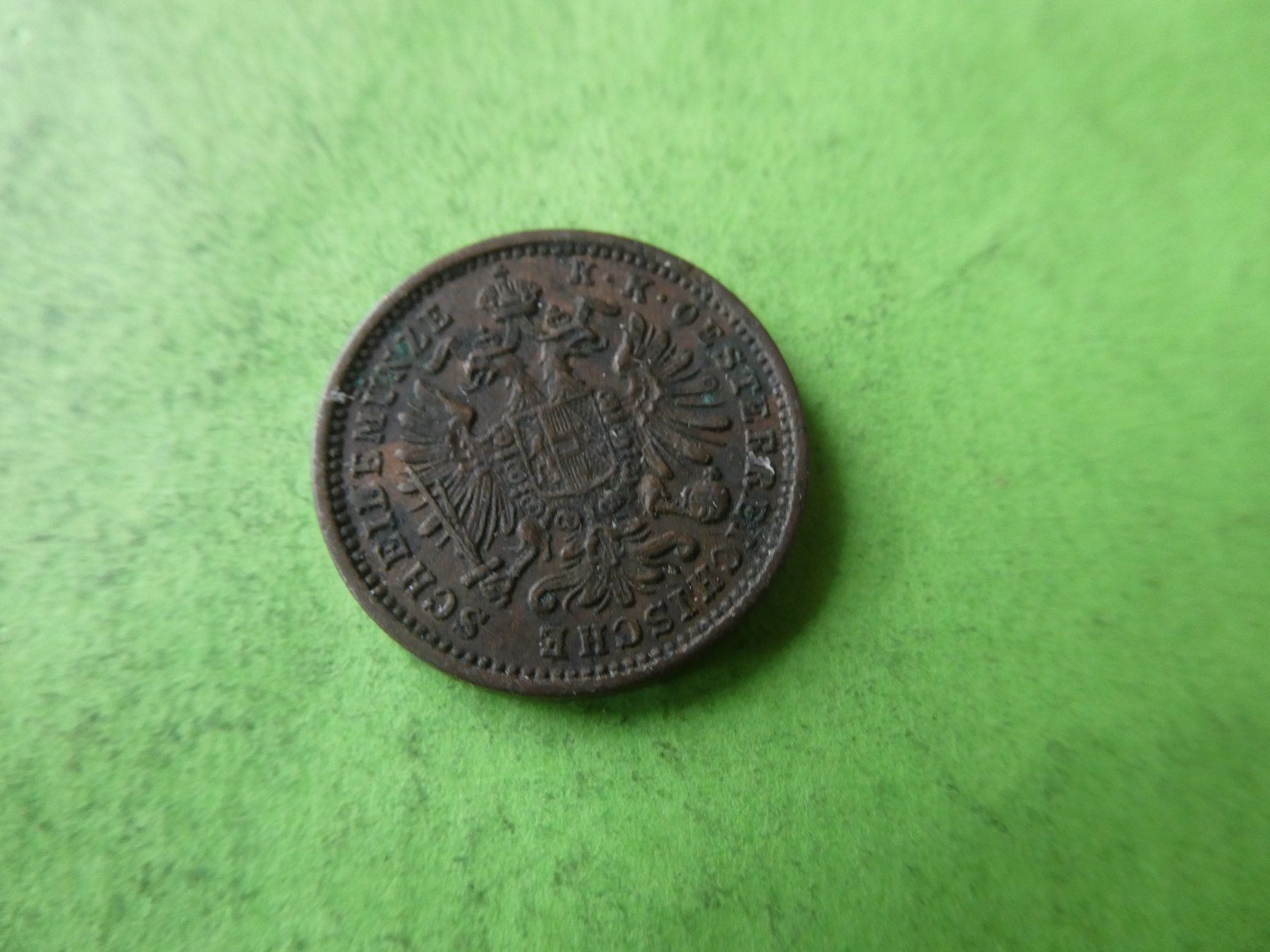 Tutti le monete: Oesterreich 1891, 1 Kreuzer – Usato da Hinterforst venduto da Rohusri 1