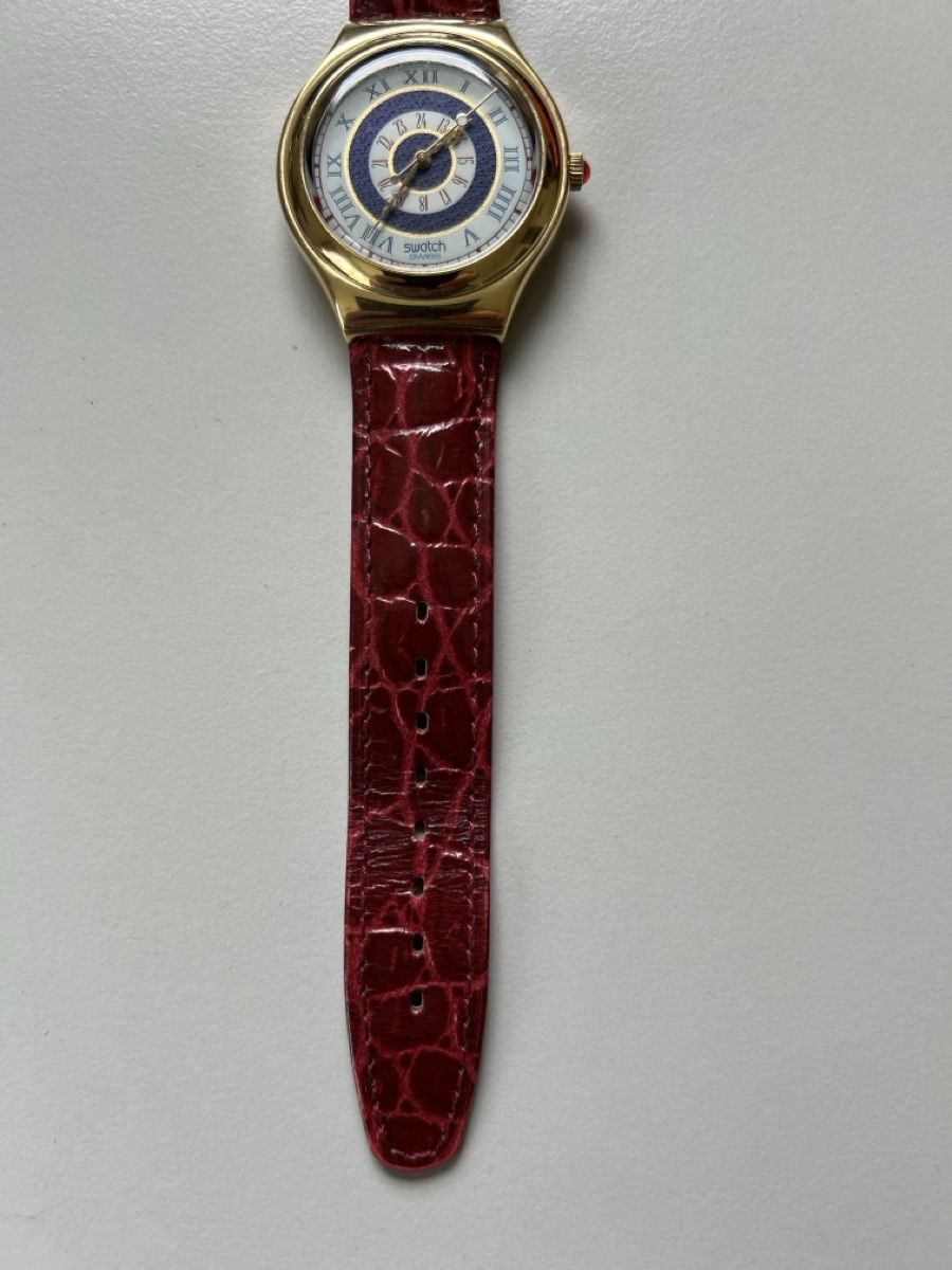 Swatch Orologi: Swatch Irony Big "Sangue Blu" (YGG102)  – Usato da Sattel venduto da usch6417 3