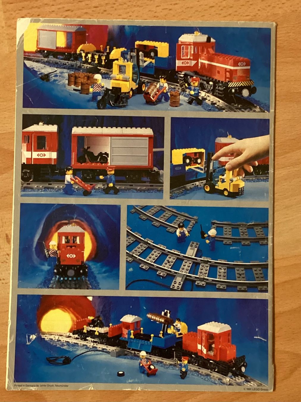 Lego Kit di costruzioni: Lego 4563 Bauanleitung Eisen Bahn 9V – Usato da Glarus venduto da Folienjoe24 1