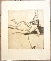 Nag Arnoldi - Hommage an Paolo Uccello – Seltene Gravur -