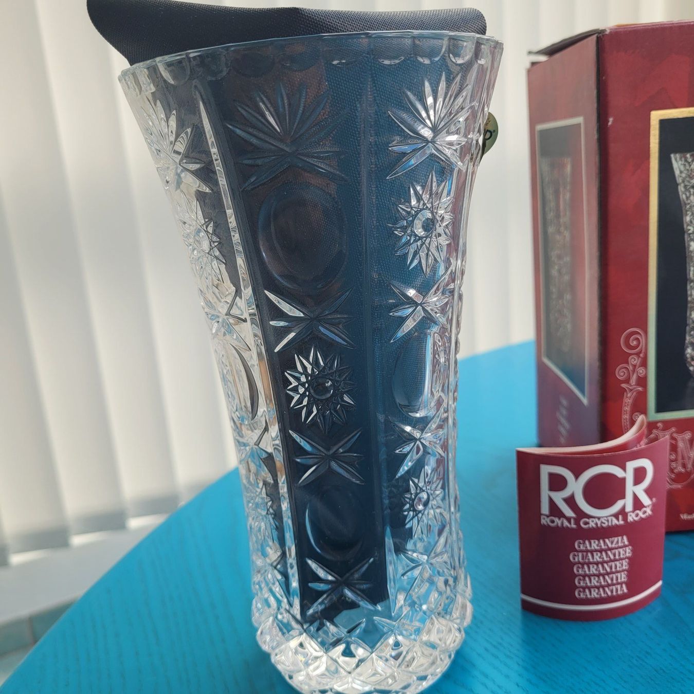 Vasi & Recipienti: Bleikristall Vase – Nuovo e nell'imballaggio originale da SCHÜBELBACH venduto da CoKaHa 2