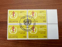 1995 OMS  Erstag gest.Viererblock mit Tab  (K74)