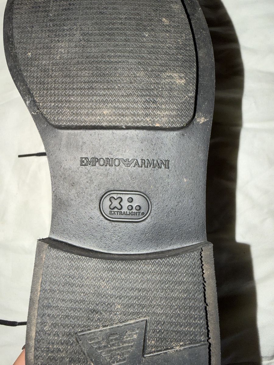 Armani Scarpe da uomo: Emporio Armani Lederschuhe – Usato da Vilters venduto da sele08_ale08 4