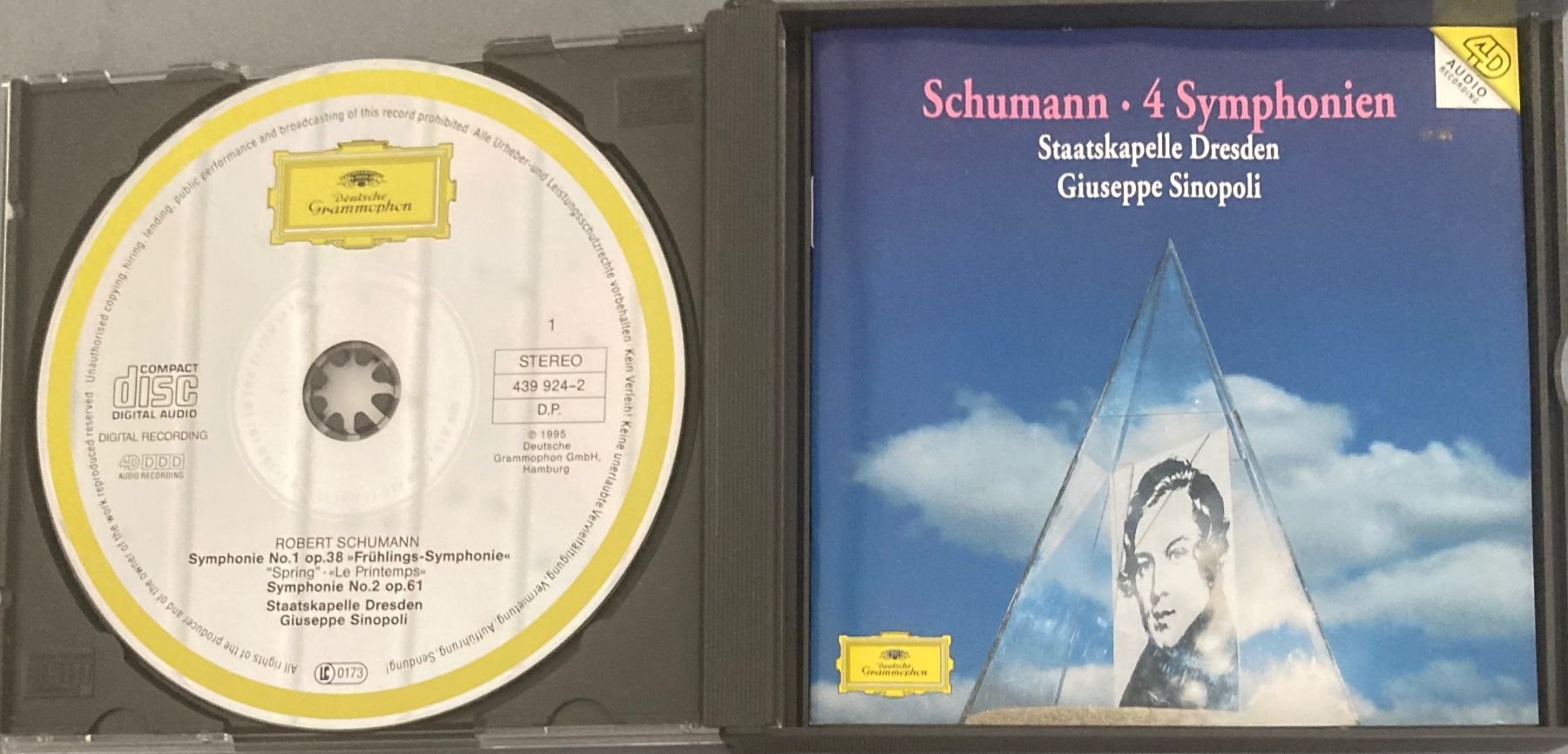 CD: ROBERT SCHUMMANN..... - 4 SYMPHONIEN – Usato da Poliez-Pittet venduto da Newtown-Records 2