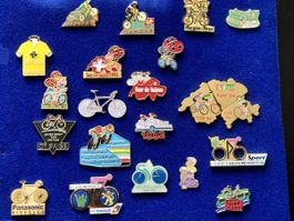 Pin Tour de Suisse Velo Blickkäfer 6Tagerennen ZH Metzgete