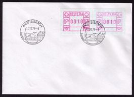 ATM 2+3_4450 SISSACH_Werbestempel K 754_12.10.79 > ERSTTAG !
