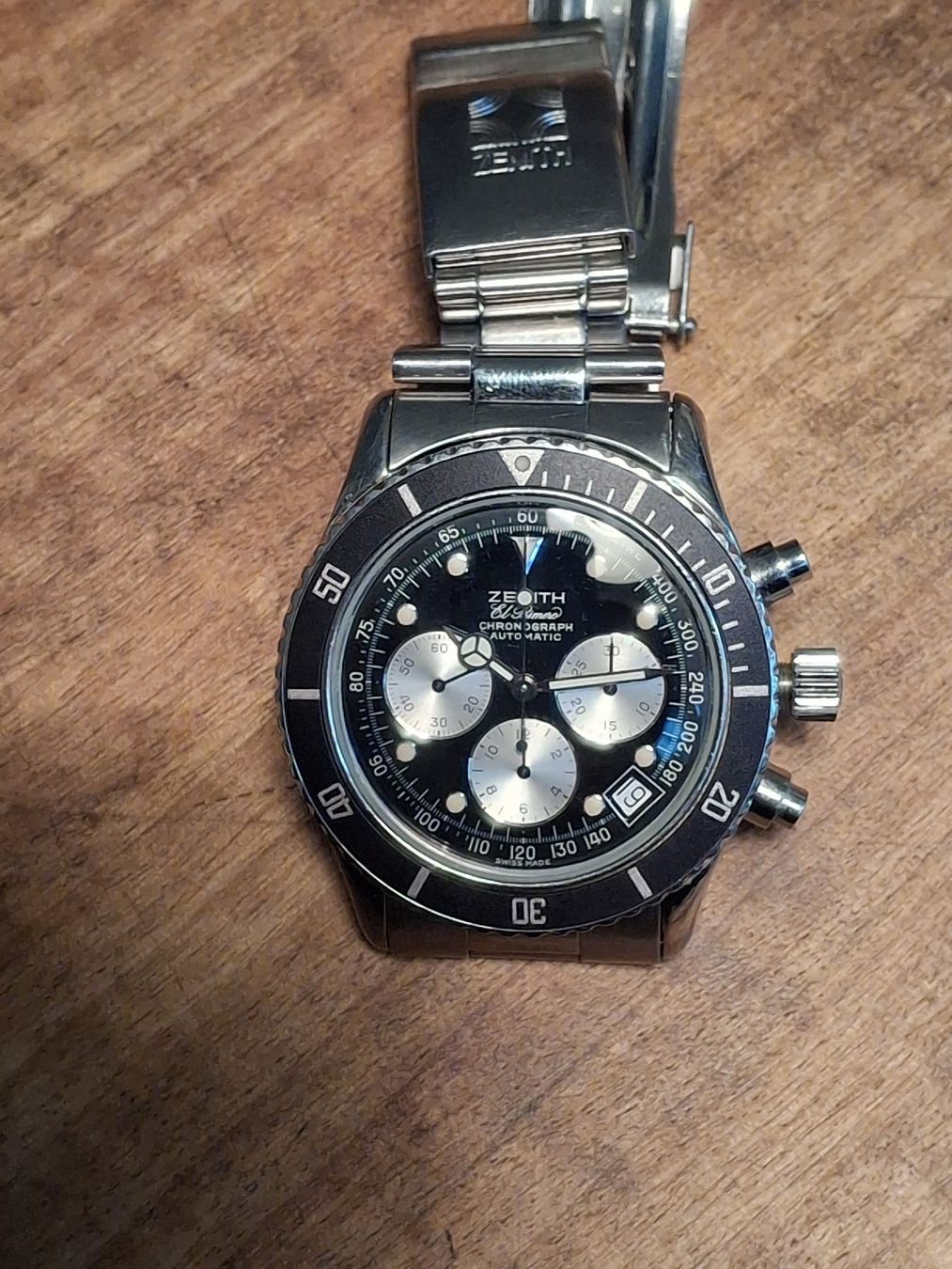 Zenith Orologi: Zenith El Primero 'De Luca' – Usato da Basel venduto da Swastikapower 2