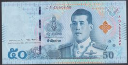 Thailand 50 Baht 2018
