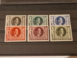Deutsches Reich POSTFRISCH 844 - 849 Adolf Hitler