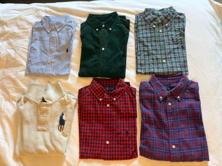 Lot de 5 chemises + 1 polo
