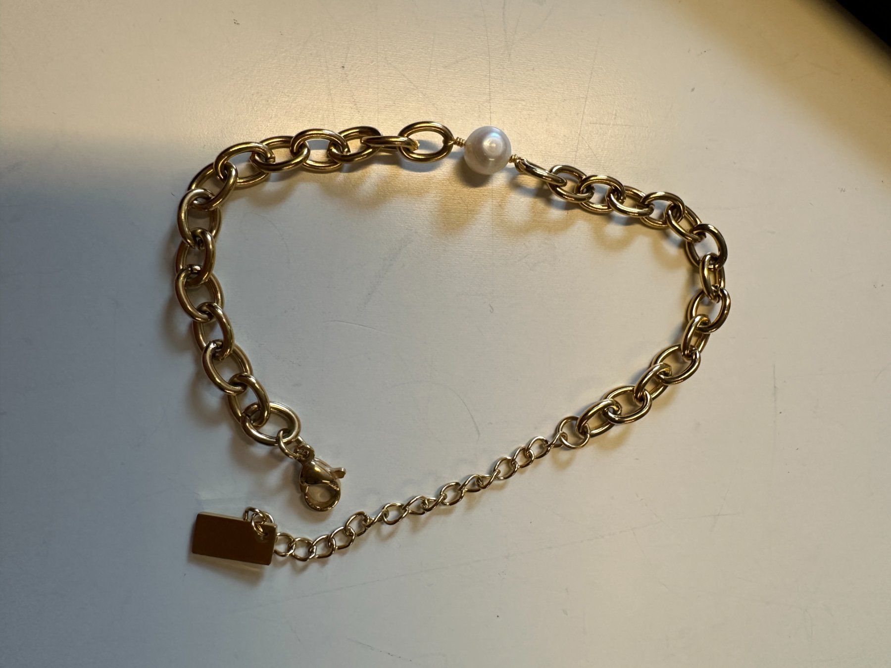 Marc Cain Bracciali & Braccialetti: Armband mit Perle von Marc Cain / NEU – Usato da Urdorf venduto da Erika666 1