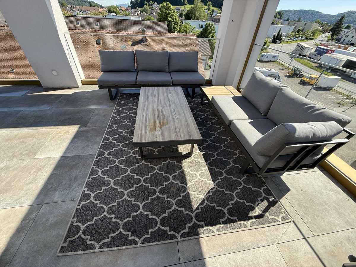 Divani: Lounge Outdoor Set komplett grau – Usato da Lenzburg venduto da Schakim 2