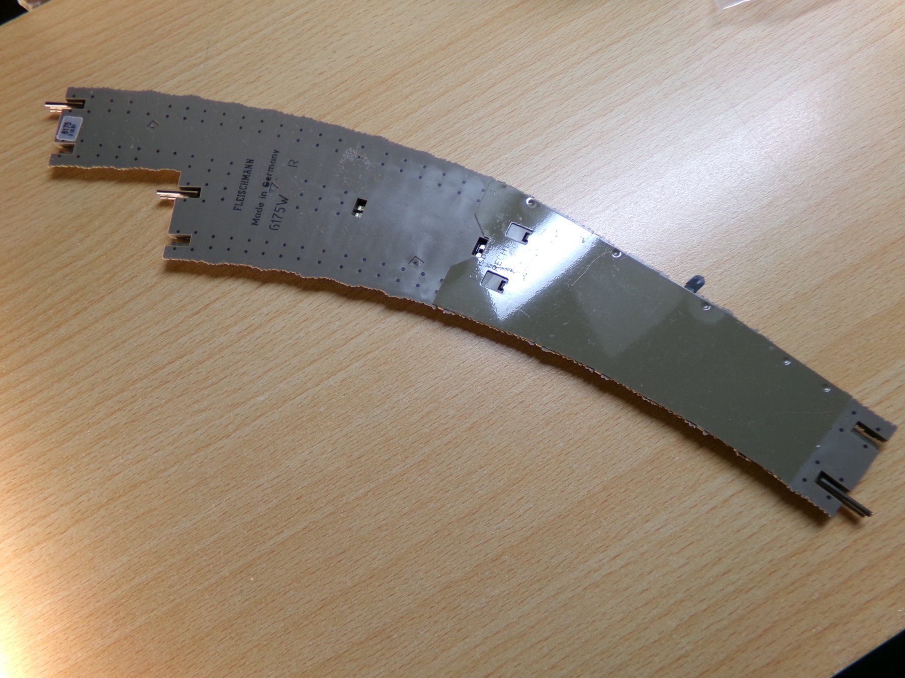 Fleischmann Modelleisenbahnen: Fleischmann H0 Profigleis Bogenweiche rechts 6175 – Neu (gemäss Beschreibung) aus Hombrechtikon von Se9 4