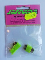 Jamara Hochstromstecker vergoldet 1 Paar Best.Nr. 09 0099