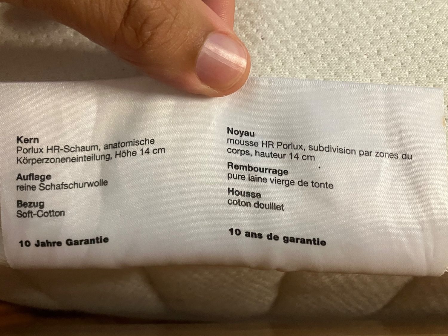 Matelas: Matratze Riposa 90x200cm – D'occasion à Glarus par lor_kj56 5
