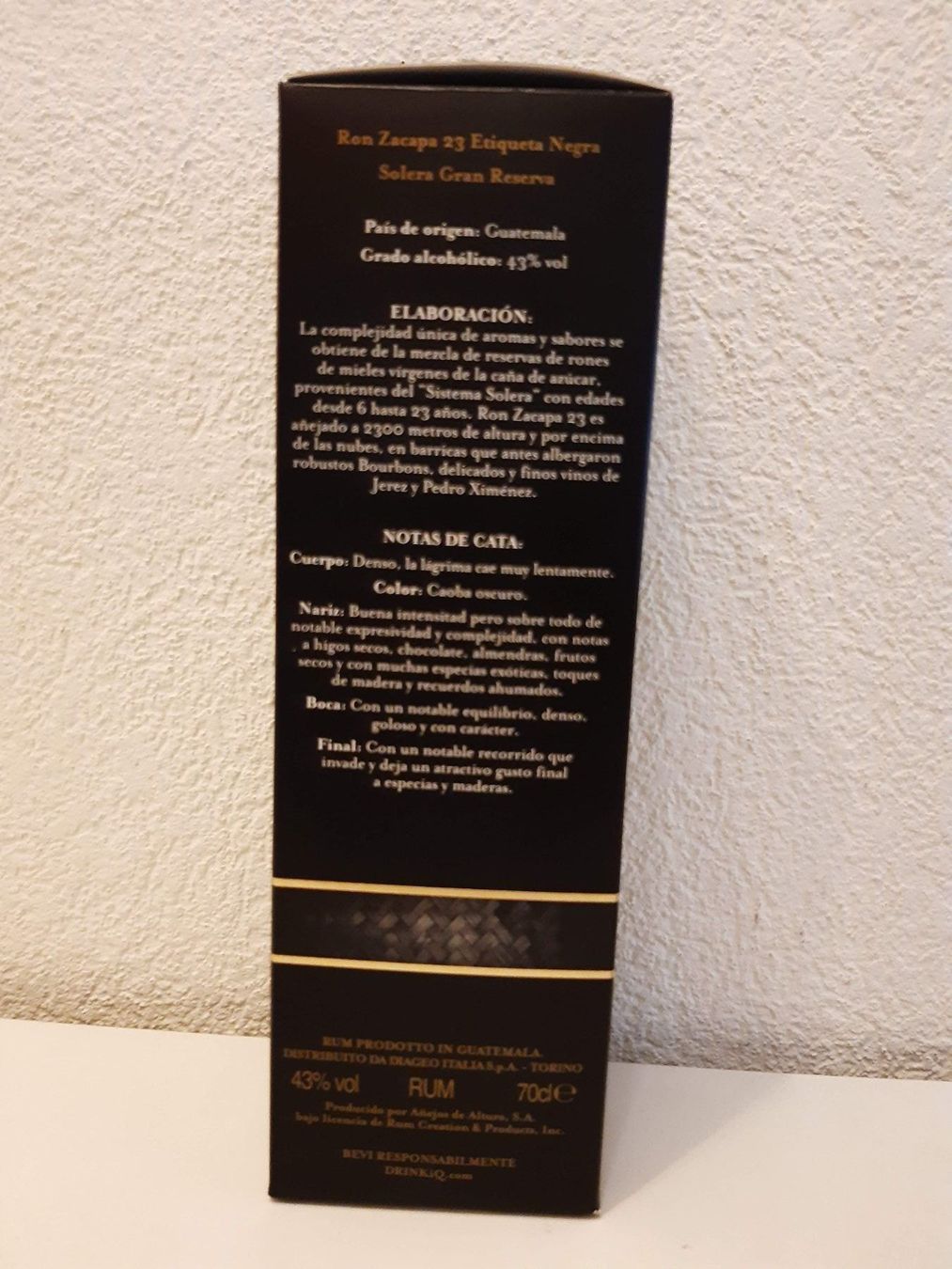 Zacapa Bevande alcoliche: Zacapa Etiqueta Negra 23 ältere Version – Nuovo e nell'imballaggio originale da Elsau venduto da Rumsammler 6