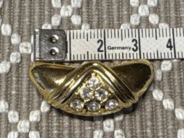 Modeschmuck Kettenanhänger mit Strass