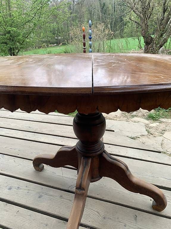 Tables: Ovaler Holztisch Antik – D'occasion à Niederweningen par inf_wb6v 2