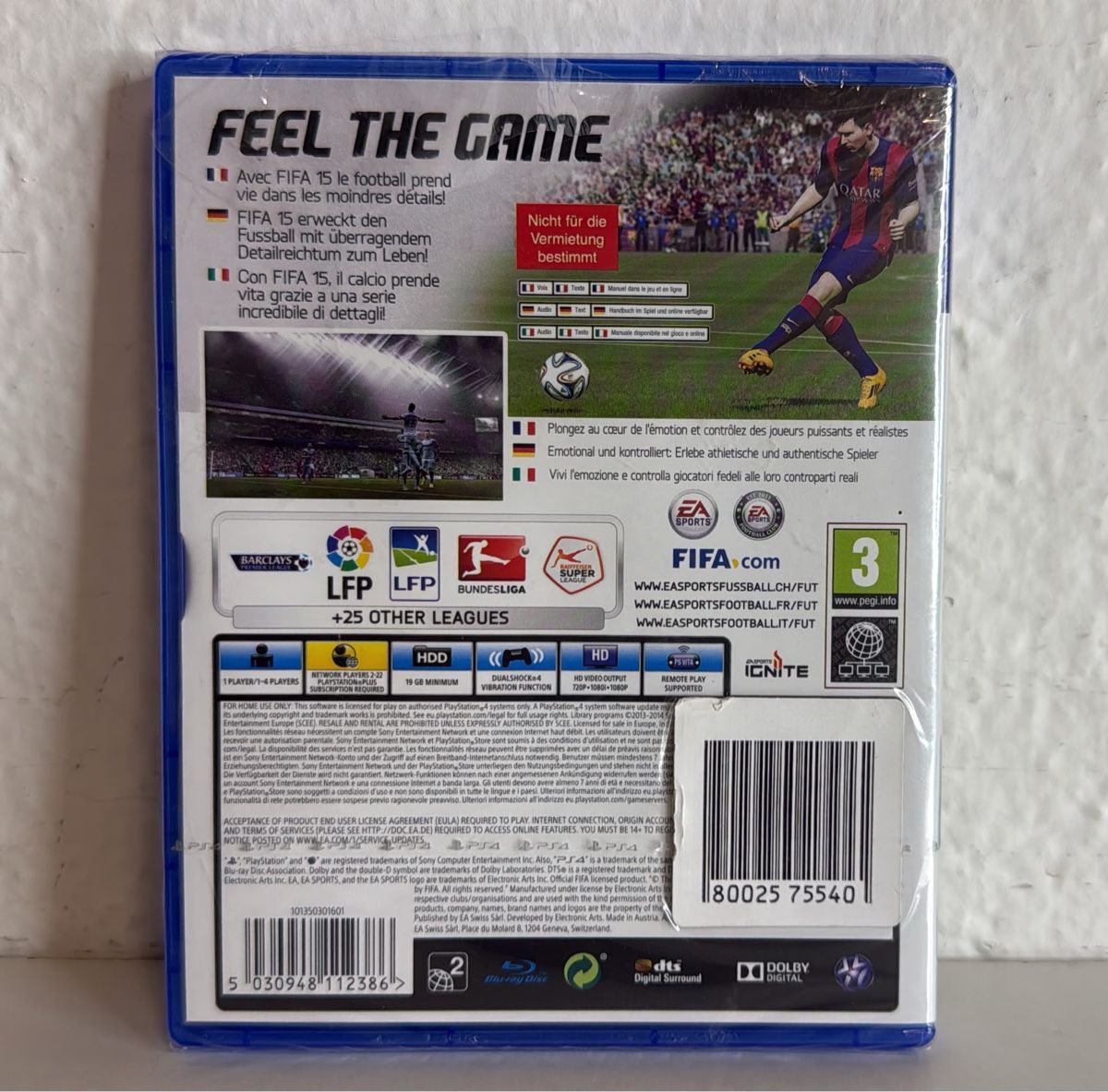 Sony Spiele: FIFA 15 - PS4/PS5 - BRAND NEW! – Neu und originalverpackt aus Ehrendingen von bubulence 1