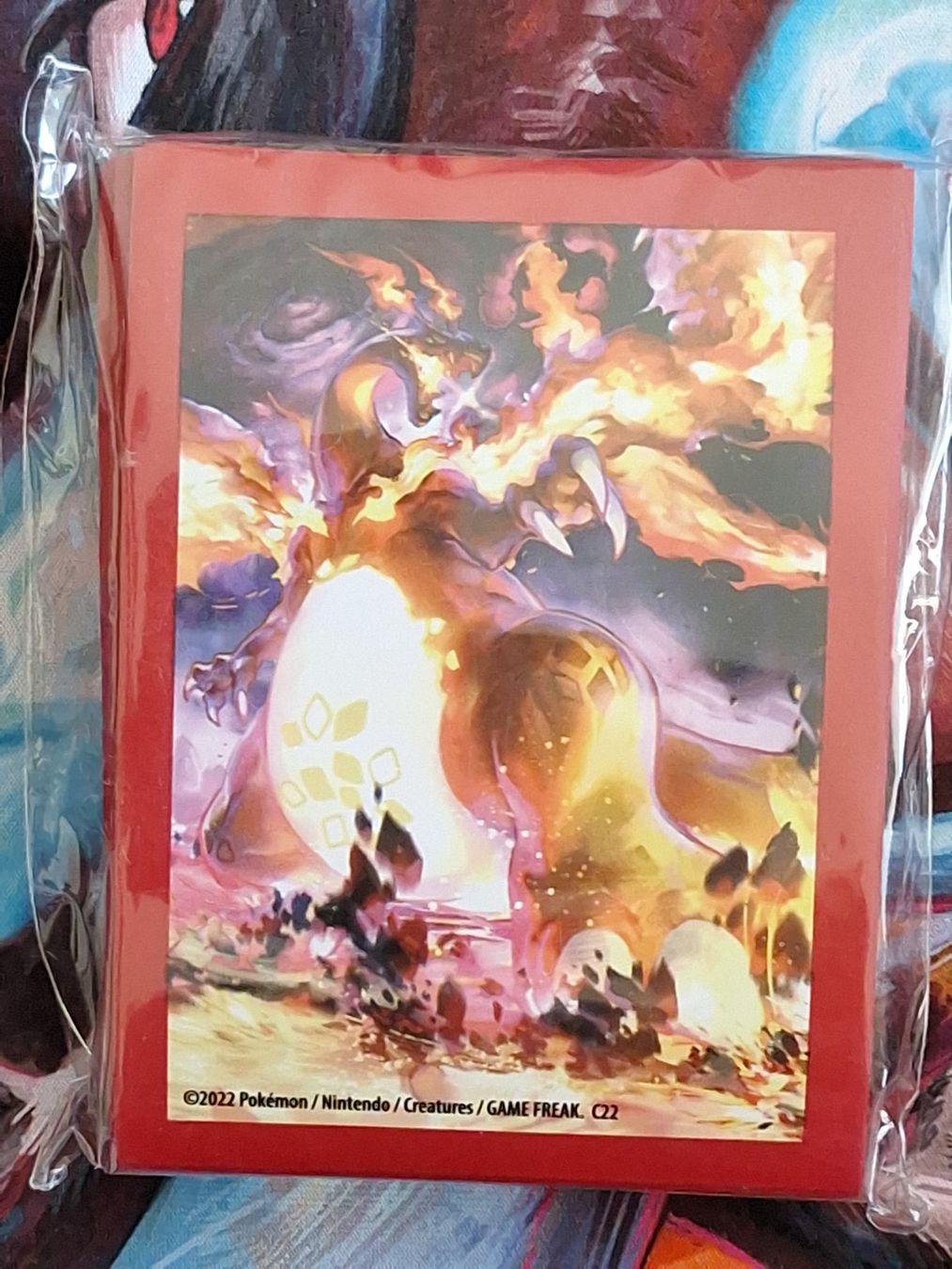 Pokémon Carte collezionabili: Charizard Glurak Sleeves 65 Sleeves Kartenhüllen – Nuovo e nell'imballaggio originale da Altstätten SG venduto da GGsGameshop