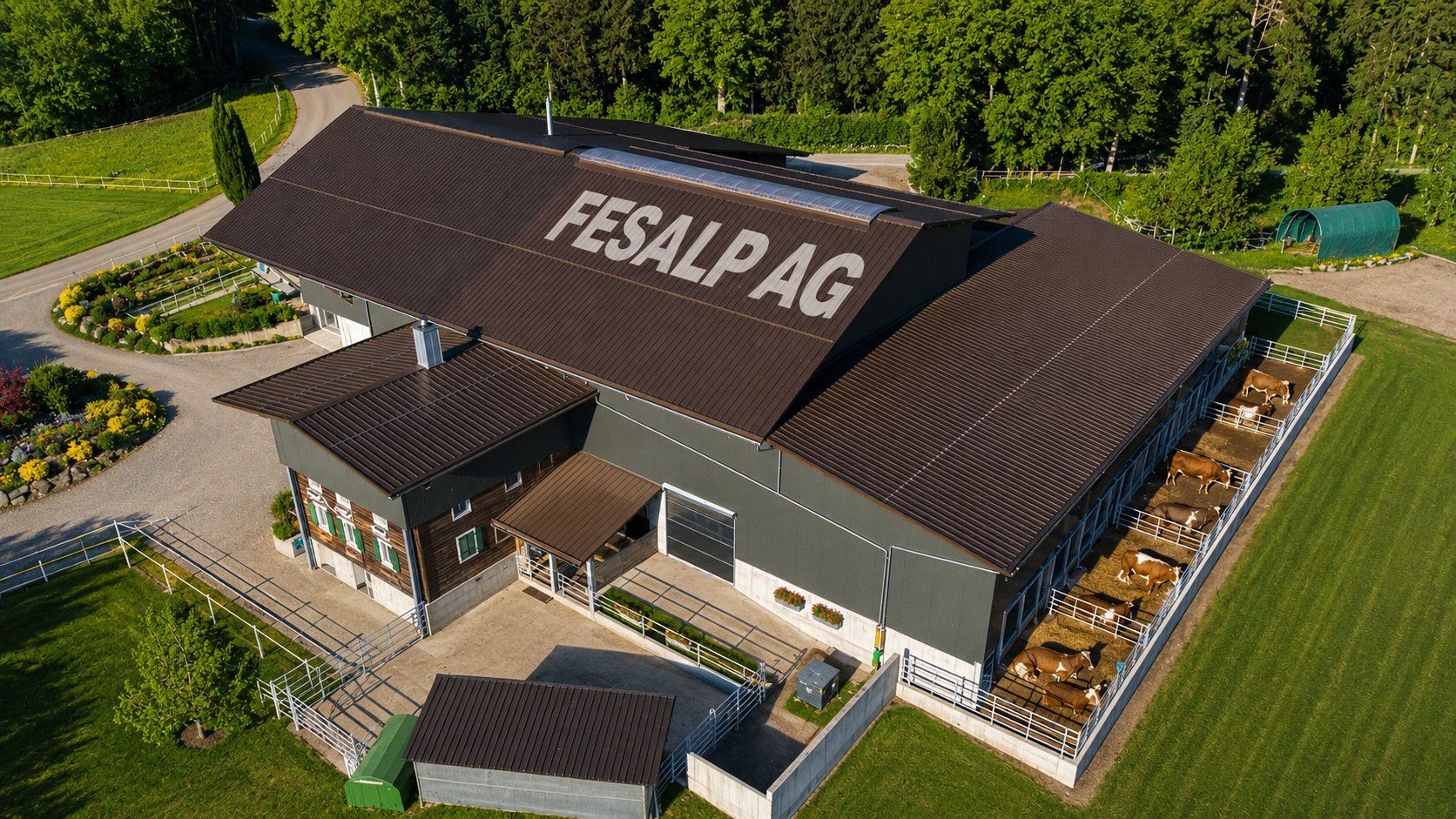 Autres matériaux de construction: Trapezblech/ Holzabdeckung/ Scheunendach/Gartenhaus – Neuf avec emballage d'origine à Vaduz par FESALP