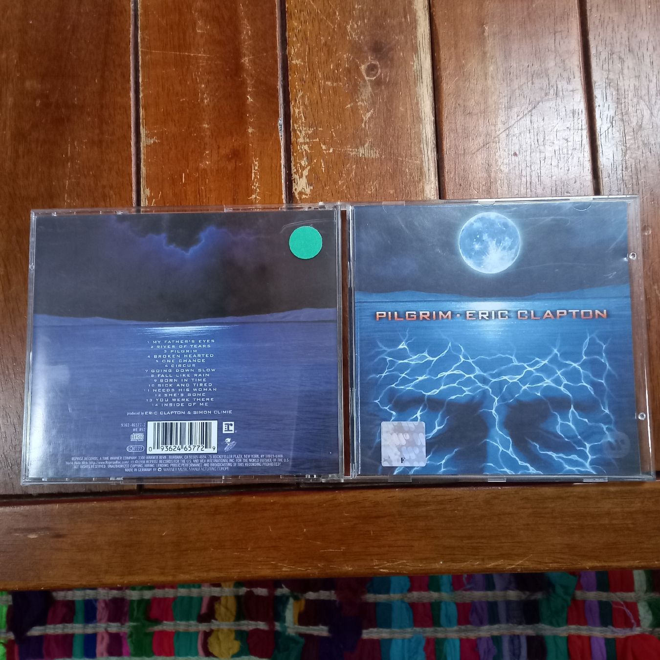 CD: Éric clapton- pilgrim  – Usato da St-Cergue venduto da VeganWarrior