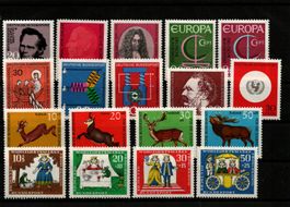 Allemagne 1966 année complète neuf