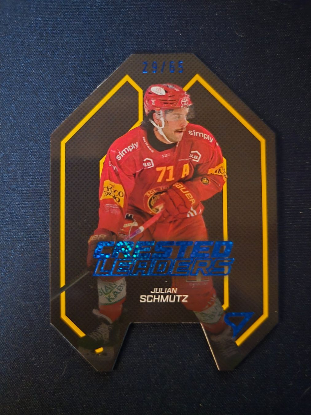 Sportzoo Sammelbilder & Trading cards: Schmutz // Crested Leaders // 29/65 // SCL Tigers – Gebraucht aus Beringen von Candrox__