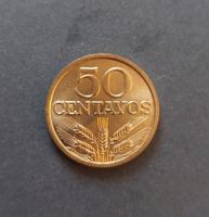 Pièce Portugal 50 Centavos 1972 UNC