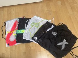5 Fussballschuhbeutel Nike, Adidas