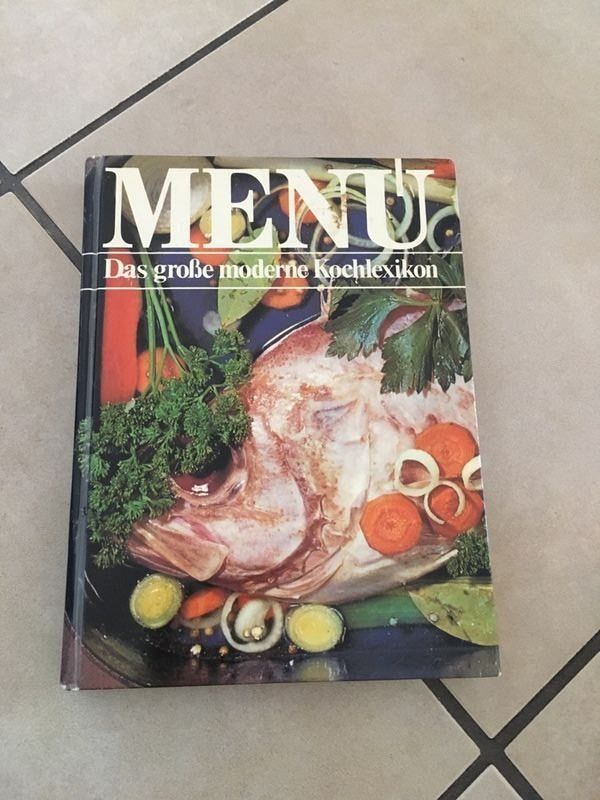 Libri: Menu das grosse moderne Kochlexikon – Usato da Bergdietikon venduto da book-4-you