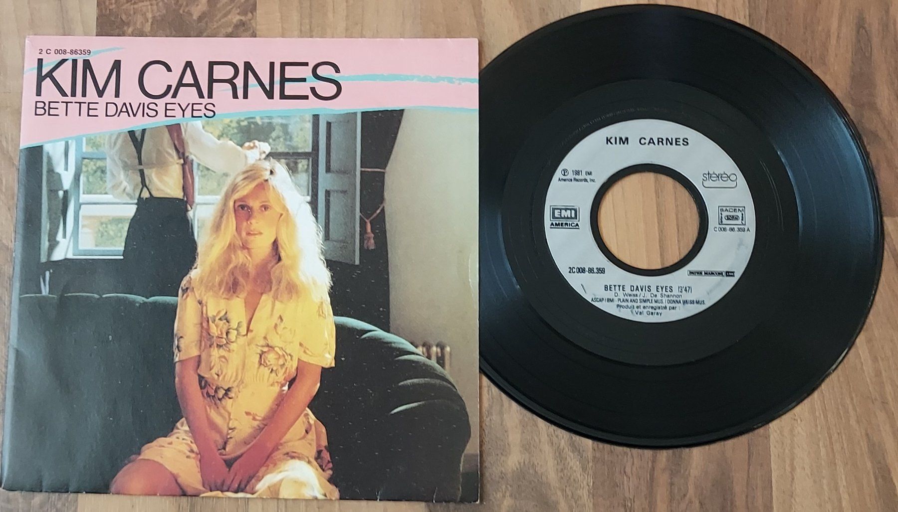 Schallplatten: KIM CARNES - BETTE DAVIES EYES – Gebraucht aus Steckborn von Quo7