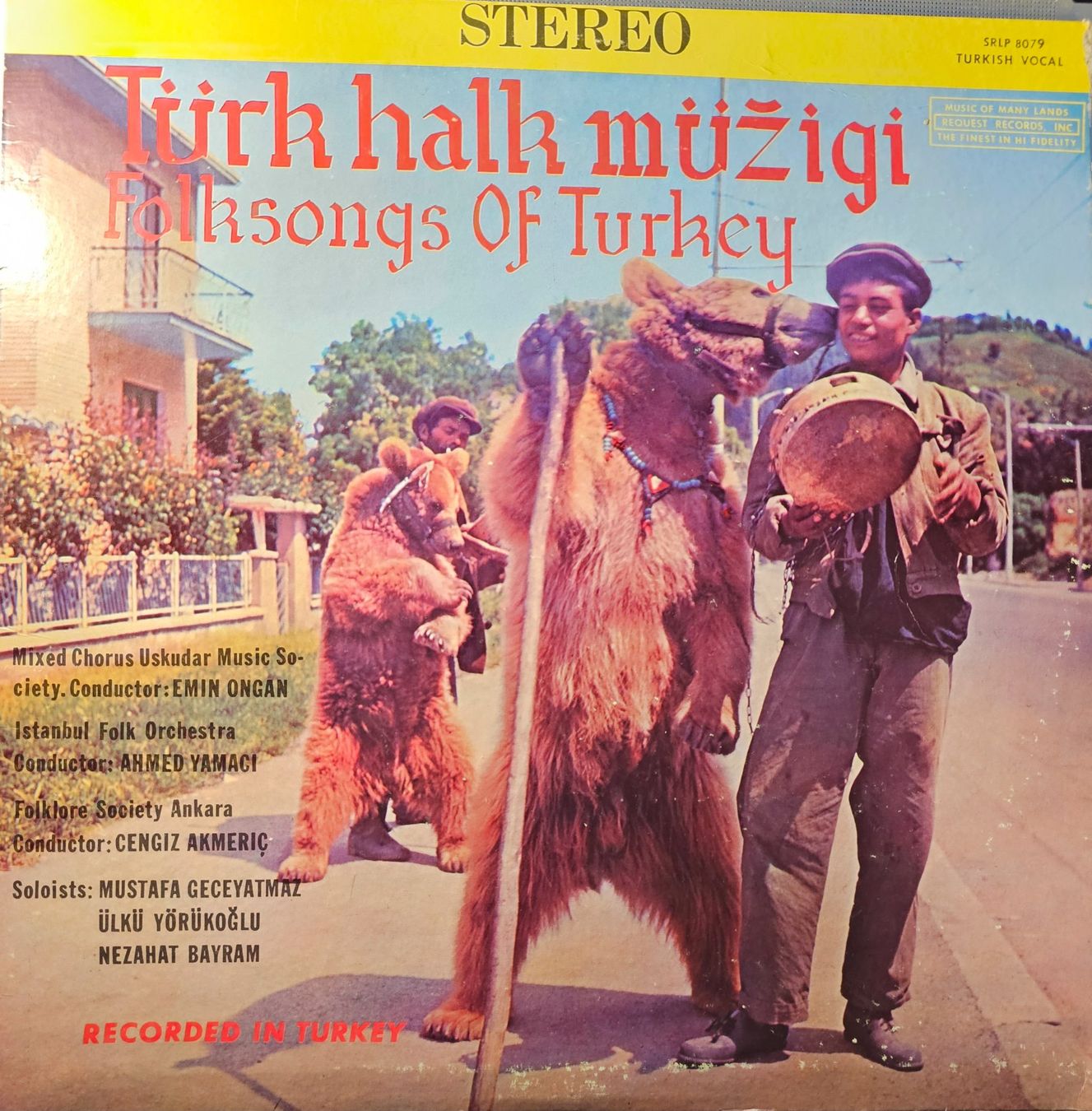 Schallplatten: Various – Türk Halk Müžigi = Folksongs Of Turkey – Gebraucht aus Wahlen b. Laufen von Cg10
