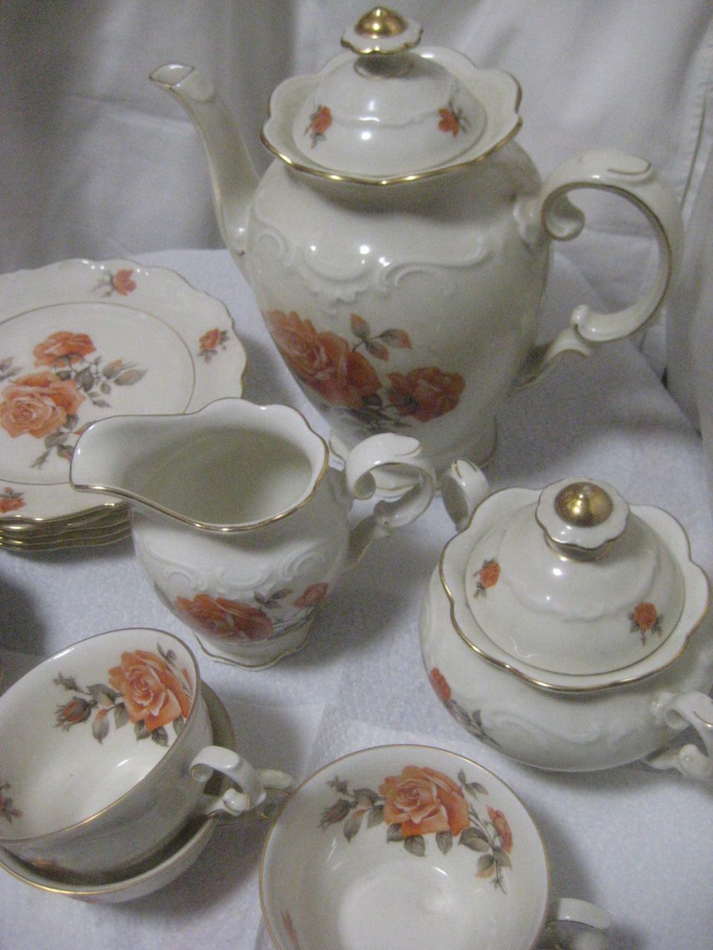 Set di piatti: KAFFESERVIS    ANTIK – Usato da Uster venduto da flocke1 2