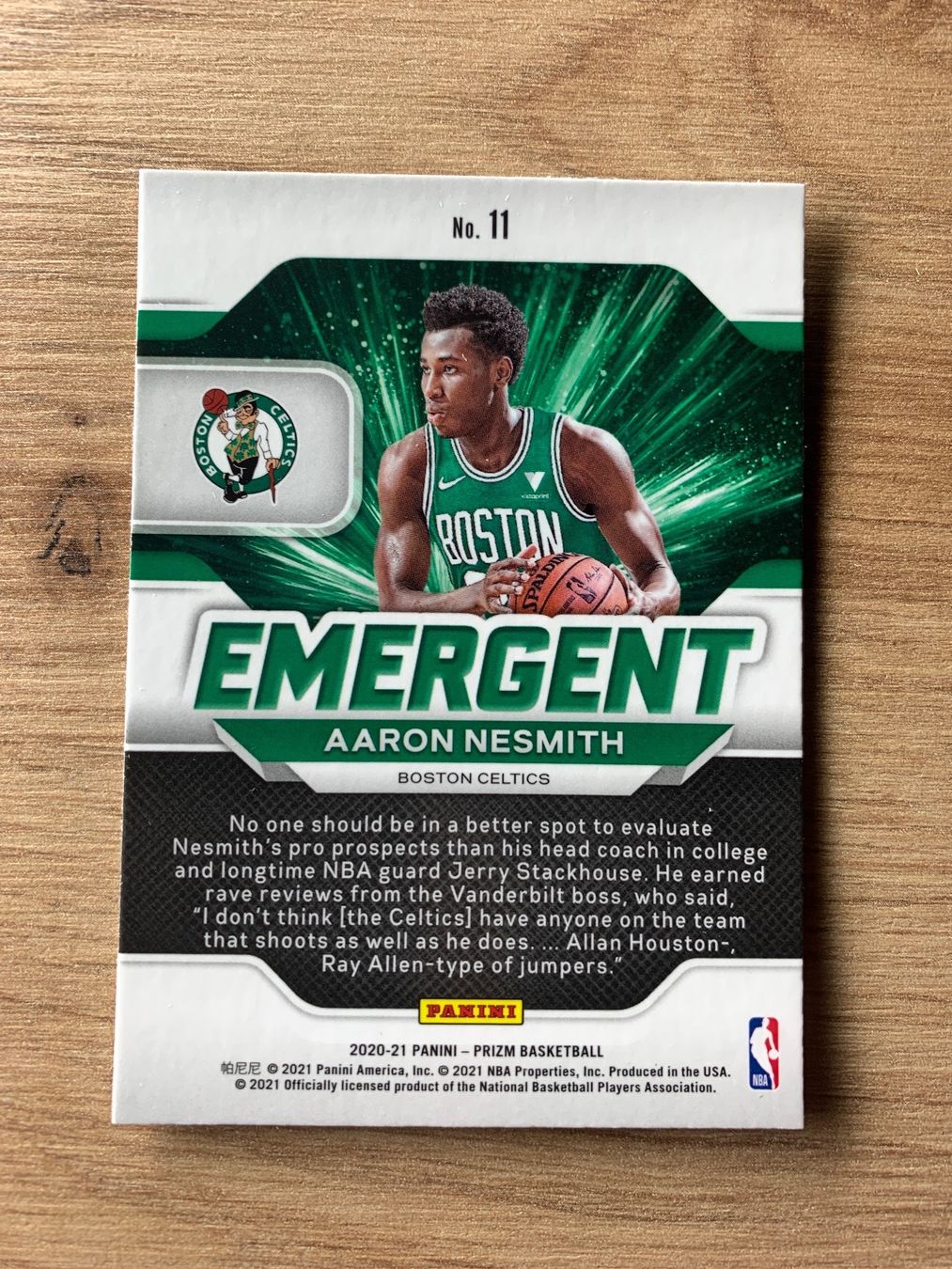 Nba Carte collezionabili: NBA Aaron Nesmith Emergent RC 🔥 – Usato da Netstal venduto da Clutch79Cardz 1