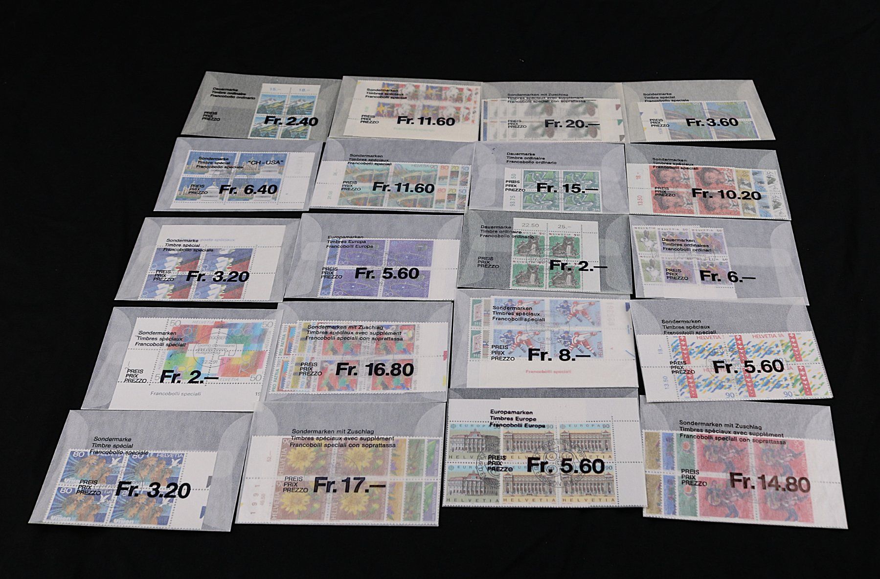 Alle Briefmarken: Grosse Briefmarkensammlung Schweiz – Gebraucht aus Volketswil von brockipfannenstil 1