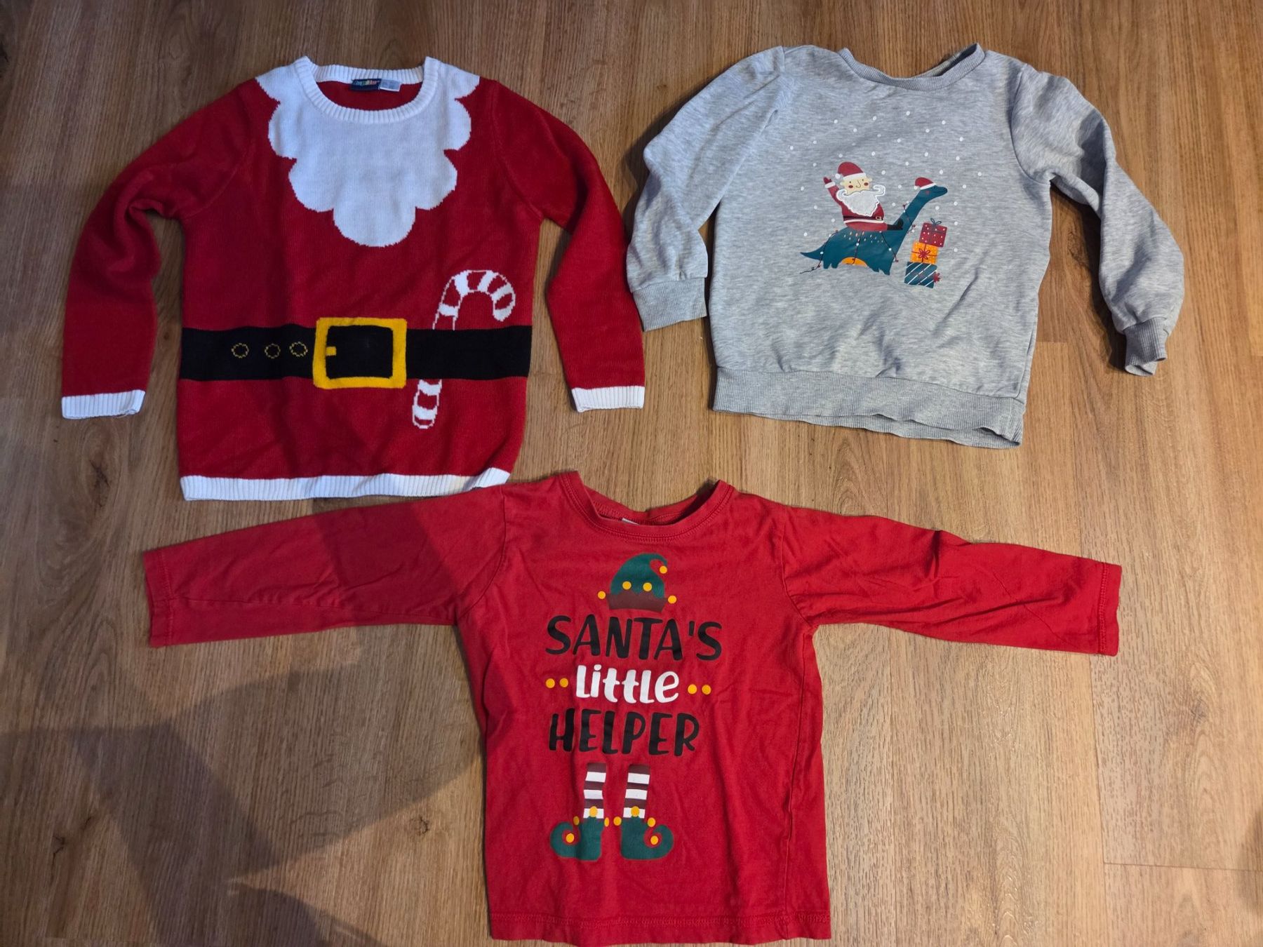Pullover & Sweatshirts: 3 Pullover Weihnachten, Gr. 110 / 116 – Gebraucht aus Heinrichswil von frankie19860