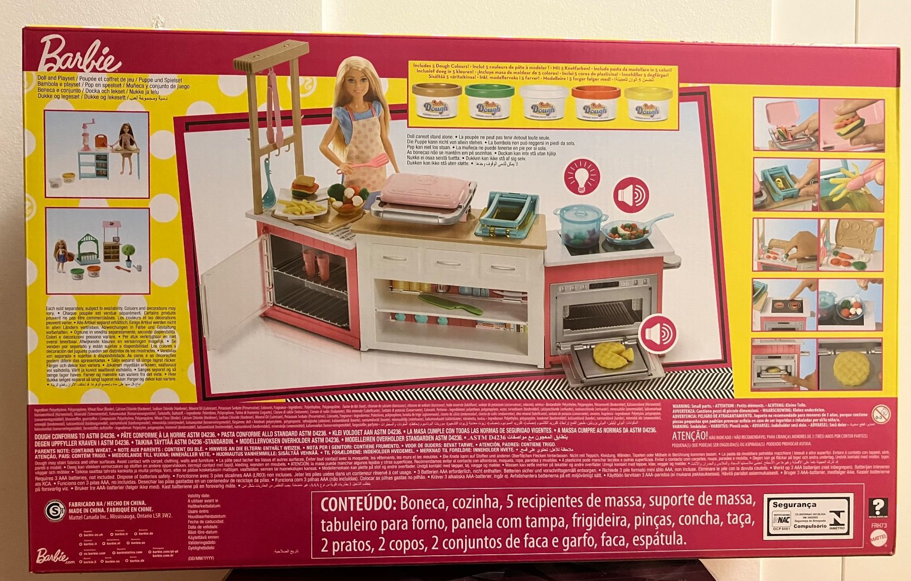 Barbie Case e mobili per bambole: BARBIE Coffret Cuisine à modeler-Ultimate Kitchen – Nuovo e nell'imballaggio originale da CHENE-BOUGERIES venduto da homeswisshome 5