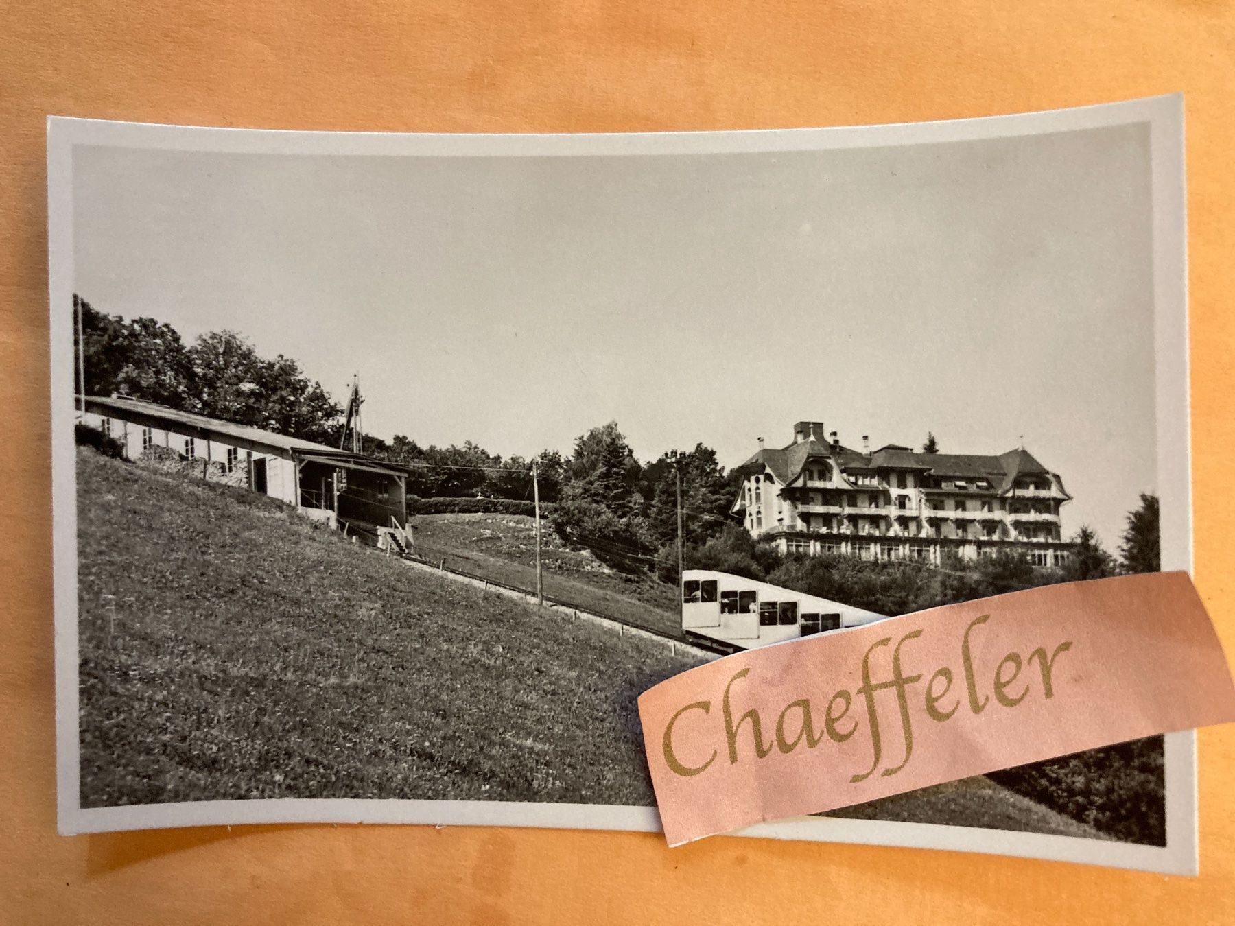 Cartoline postali: Golf-Hotel u. Restaurant Gurtenkulm – Usato da Zürich venduto da Chaeffeler