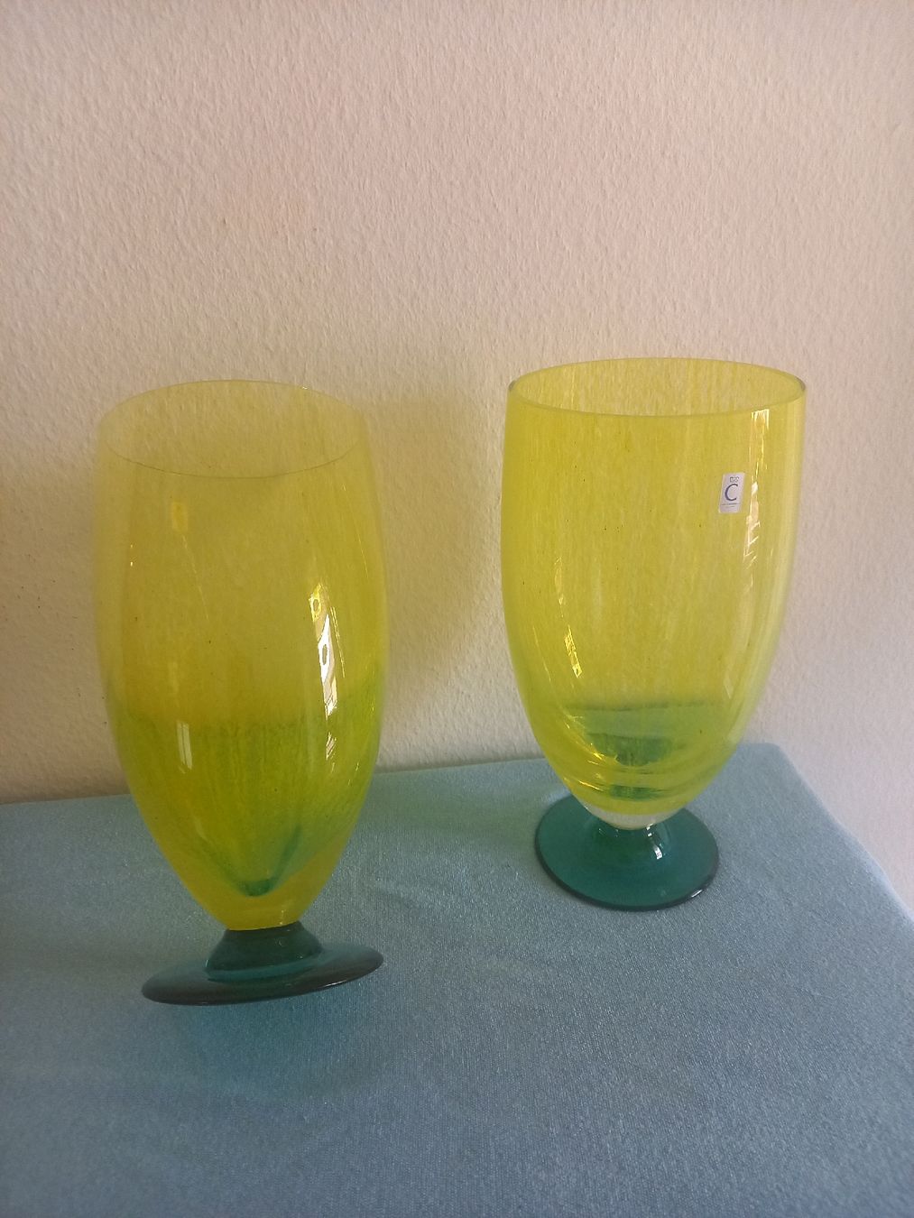 Vasi & Recipienti: 1 Paar Vasen Glas – Usato da Zürich venduto da arm_9ffr 2