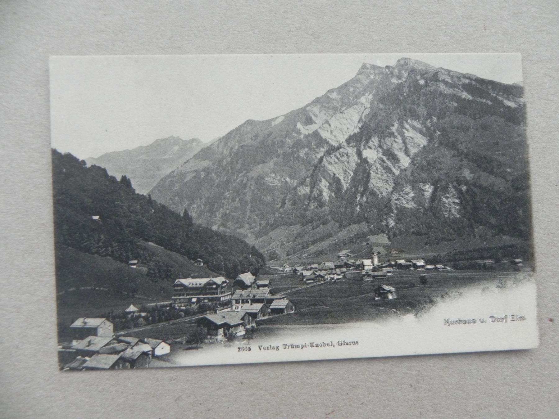 Cartes postales: Ansichtskarte Elm Glarus GL um 1910 – D'occasion à Siebnen par krimsie