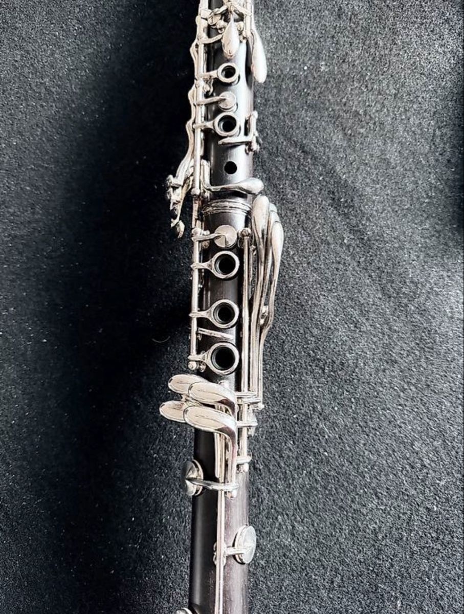 Strumenti musicali: B- Klarinette F.A. Uebel Classic L versilbert mit Eb Klappe – Usato da Grafstal venduto da NadineFrei 4
