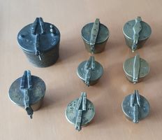 Lot - 8 Topfgewichte