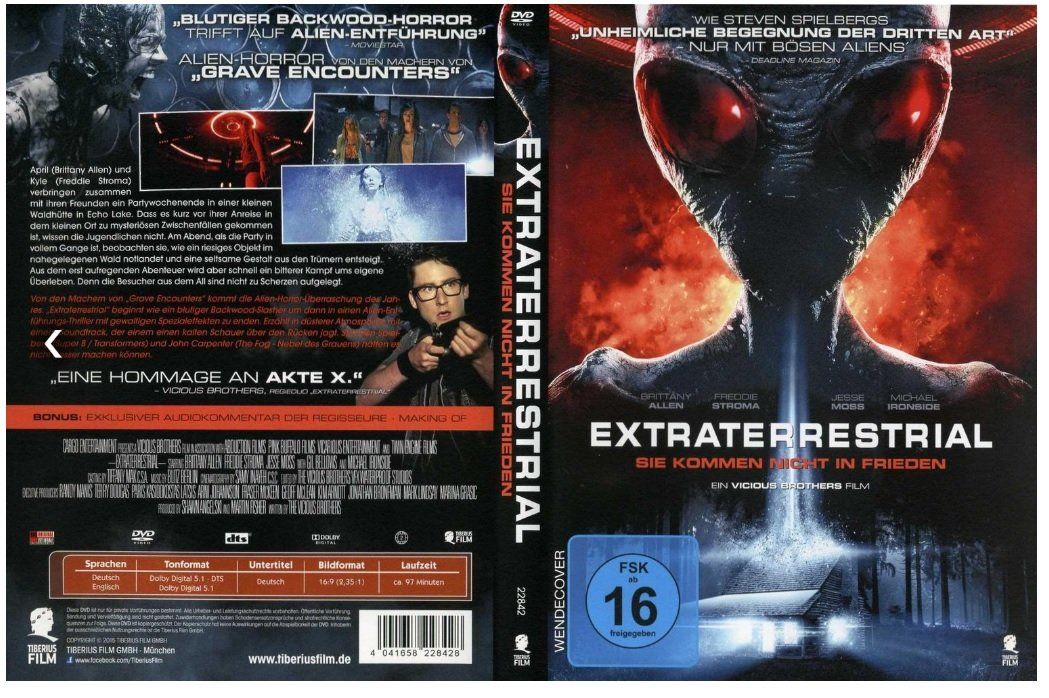 Alle DVDs: EXTRATERRESTRIAL / DVD – Neu (gemäss Beschreibung) aus Humlikon von GX30