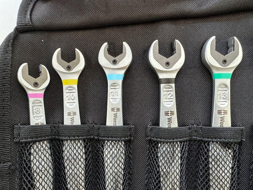 Wera 05671382001. Falttasche 6000 für 11 Joker Maul-Ringratschen