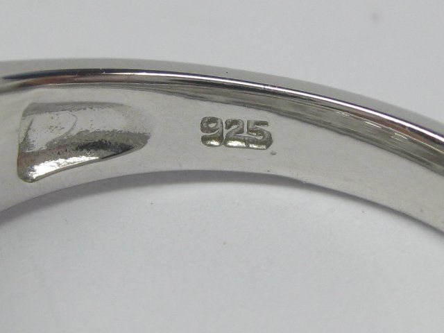 Anelli: Silber Ring 925 Zirkonia / D 17 mm – Usato da Ermatingen venduto da Decovin 8