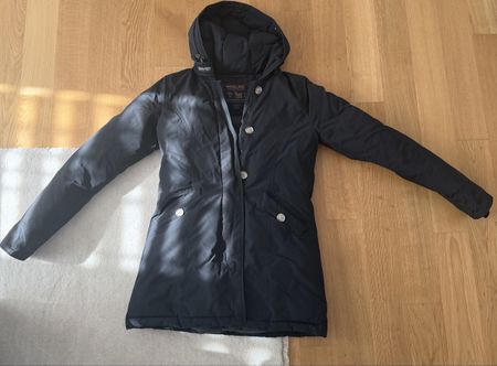 Woolrich Winterjacke Damen schwarz Gr. S sehr guter Zustand